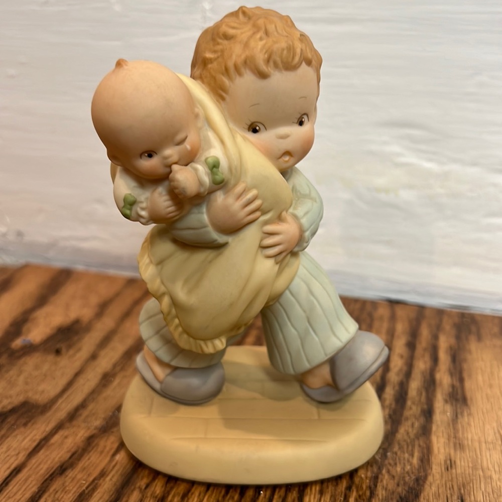 Vintage Memories of Yesterday Figurine- The Future God Bless ‘Em